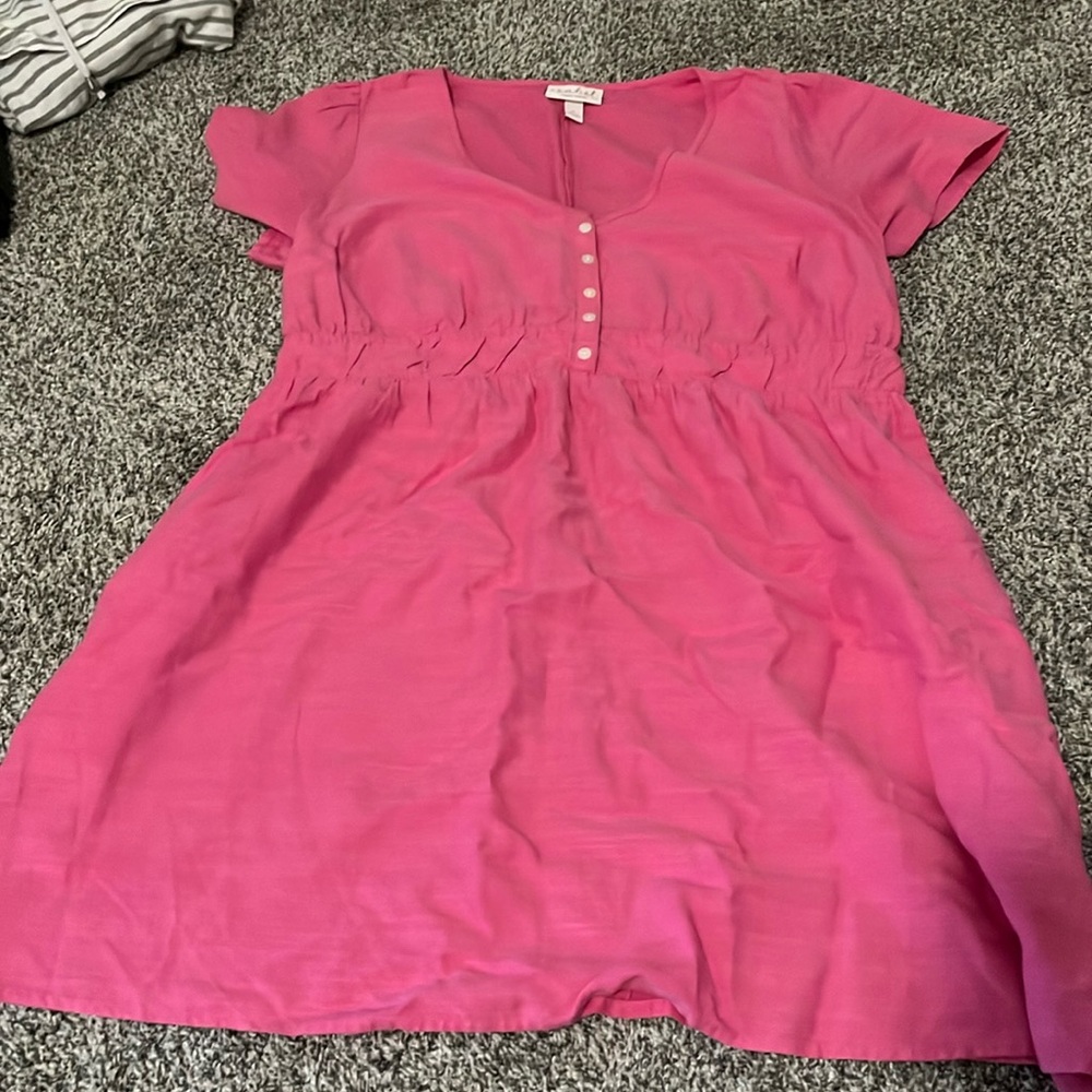 Isabel by Ingrid and Isabel pink maternity dress